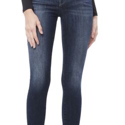 Good American Good Legs Crop Skinny Jeans