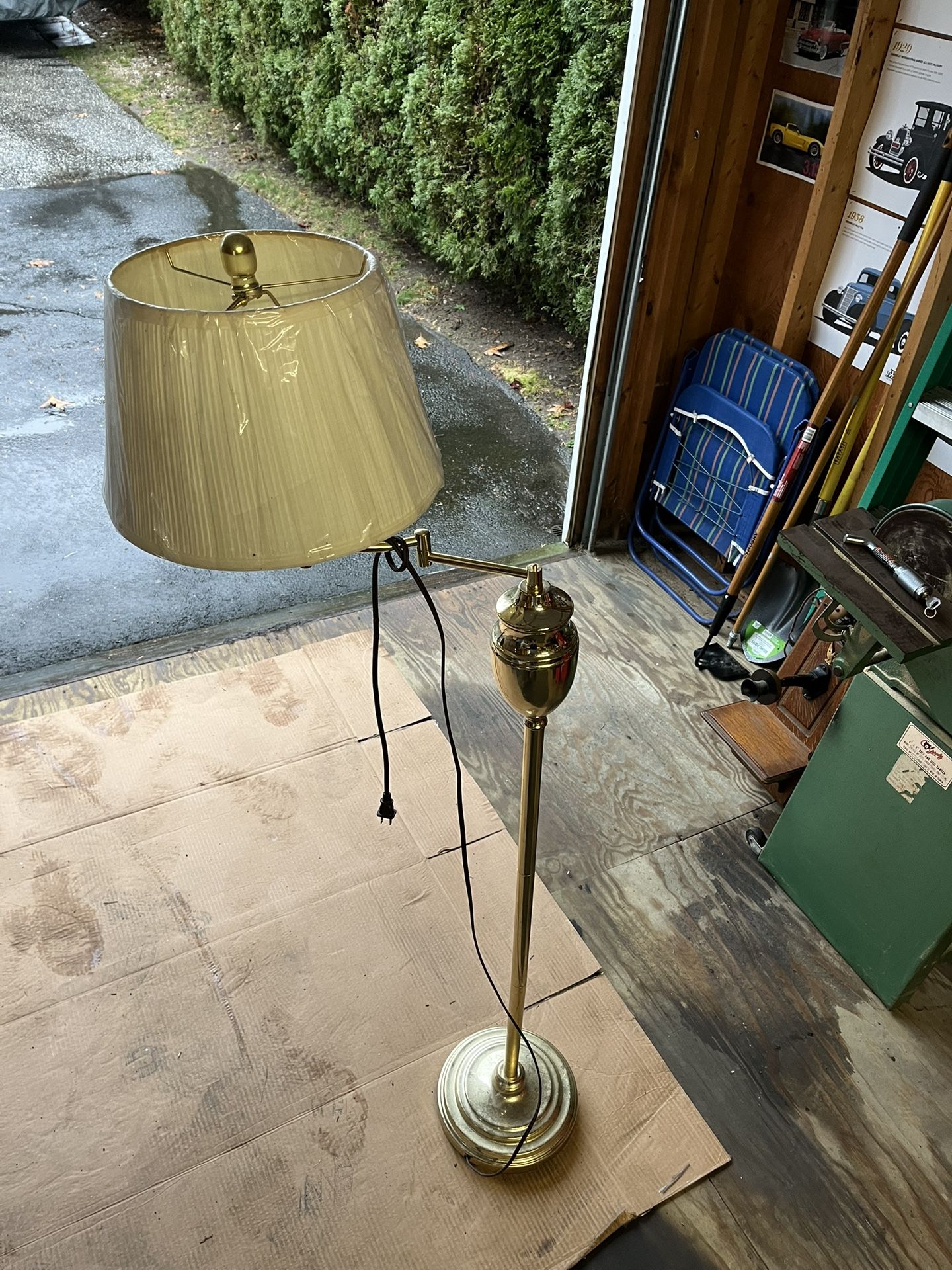 Antique floor lamp