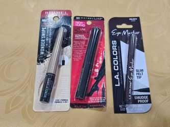 3 never opened liquid eye liner.
