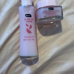 Glow Up Toner And Glow Up Night Moisturizer 