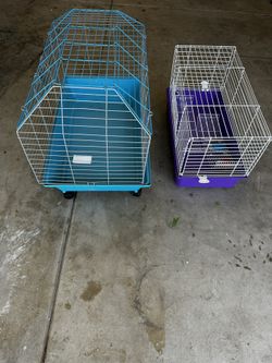 2 Small Animal cages