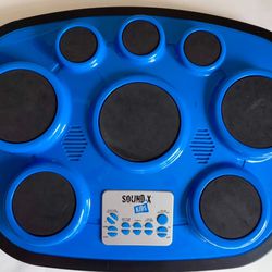 Sound X Electronic 8-Pad Drum Set in Blue (SMI-1321B)