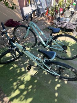 Bikes bicycle two