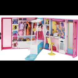 Barbie Dream Closet Fashion Ware Drobe with a Barbie