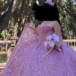 Quienceañera Dress Dusty Pink  Ragazza 