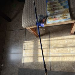 Fishing Pole & Tackle Box #11