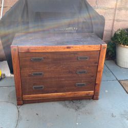 Wooden 3 Cabinet Drawer