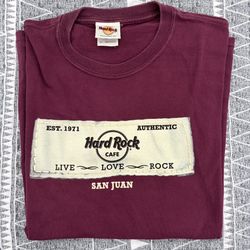 🔥Rare Authentic Hard Rock Cafe San Juan Puerto Rico T-Shirt🔥