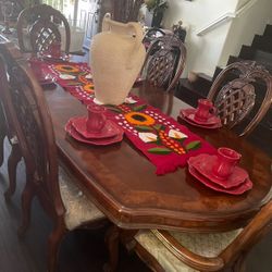 Dining Table With 6 Chairs