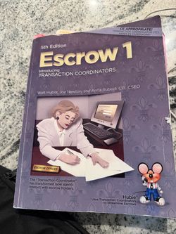 Escrow 1  ,  5th edition