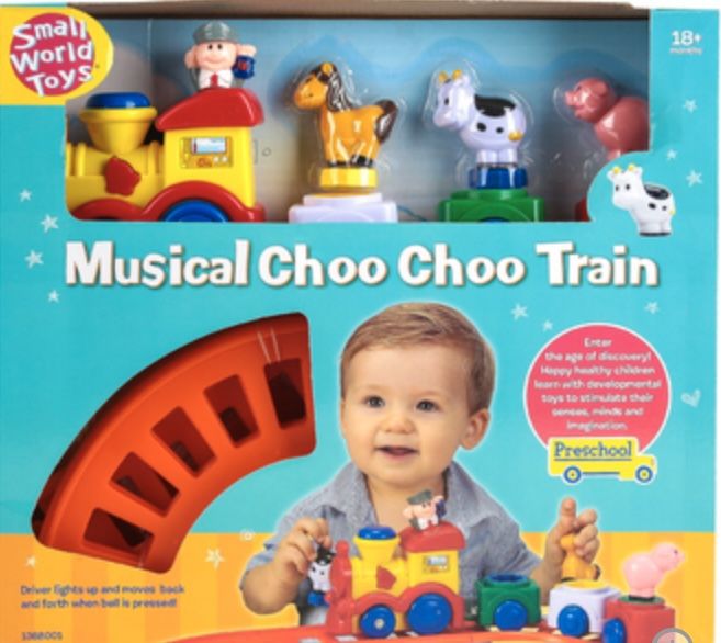 Navy Star Train Set