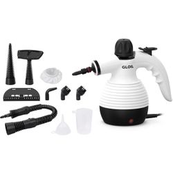 Handheld Steam Cleaner for home, Steamer for Cleaning, Multipurpose Portable Steam Cleaners Use with Safety Lock and 10 Accessory Kit to Remove Grime,