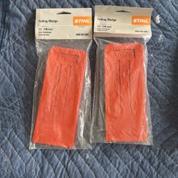 STIHL Felling wedges 7.5” (190mm), Two New In Package