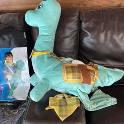Spirit Halloween Dino Ranch Toddler Clover Ride-Along Costume | Officially Licensed | Disney | TV and Movie Costumes  Location new port Richey