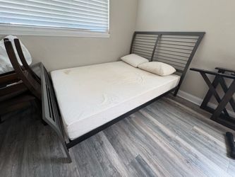 Metal Frame Bed Frame Queen