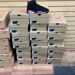 2025 Air Jordan 6 “Reverse Infrared Salesman GS” 3.5y 4y 4.5y 5y 5.5y 6Y 6.5y 7y