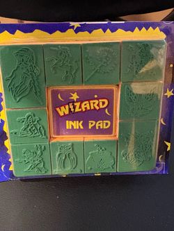Wizard Ink Pad Stamp Set