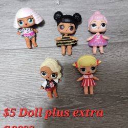 LOL Dolls  Or Rainbow High Dolls