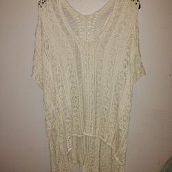 Womens Crochet Swim Cover Up