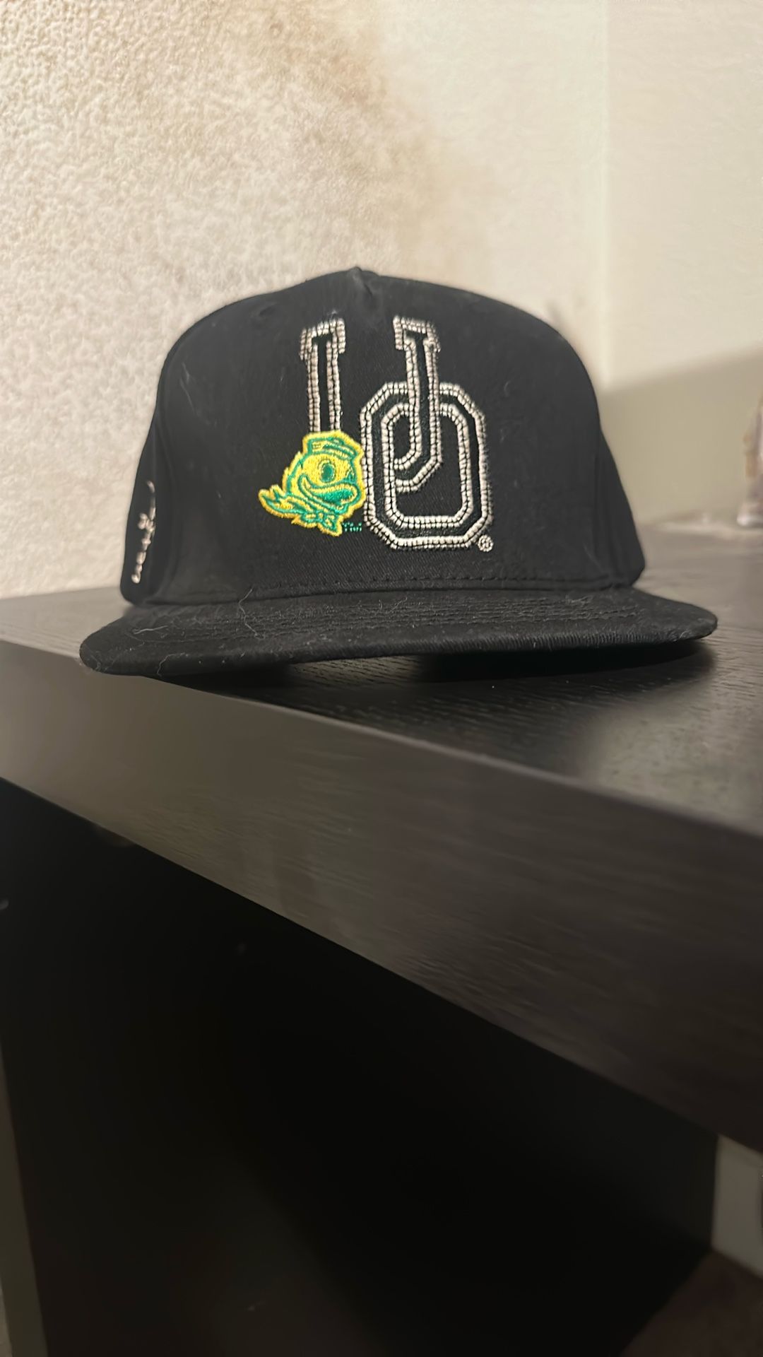 Travis Scott X Mitchell And Ness Oregon Ducks SnapBack Hat