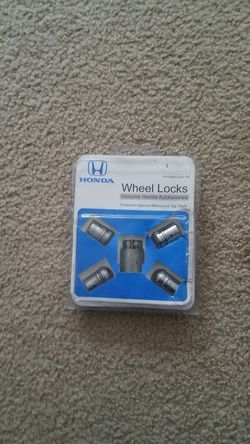 Honda wheel locks