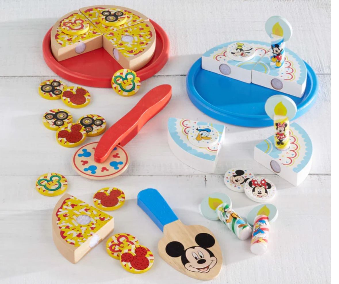 Melissa and Doug Disney Mickey Mouse Pizza & Cake (32pc)