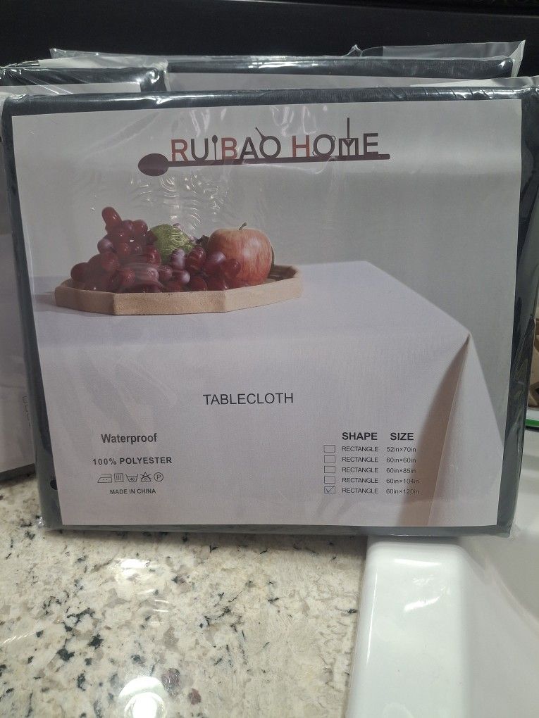 Manteles De Tela Negros 3 Por $25