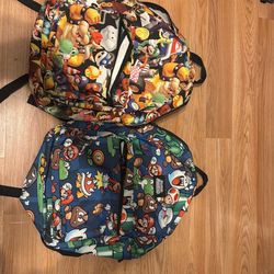 Mario book bags