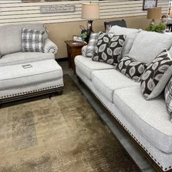 🍄 Harleson Sofa And Loveseat Set | Sectional | Sofa | Loveseat | Couch | Sofa | Sleeper| Living Room Furniture| Garden Furniture | Patio Furniture