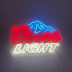 LED Coors Light Sign