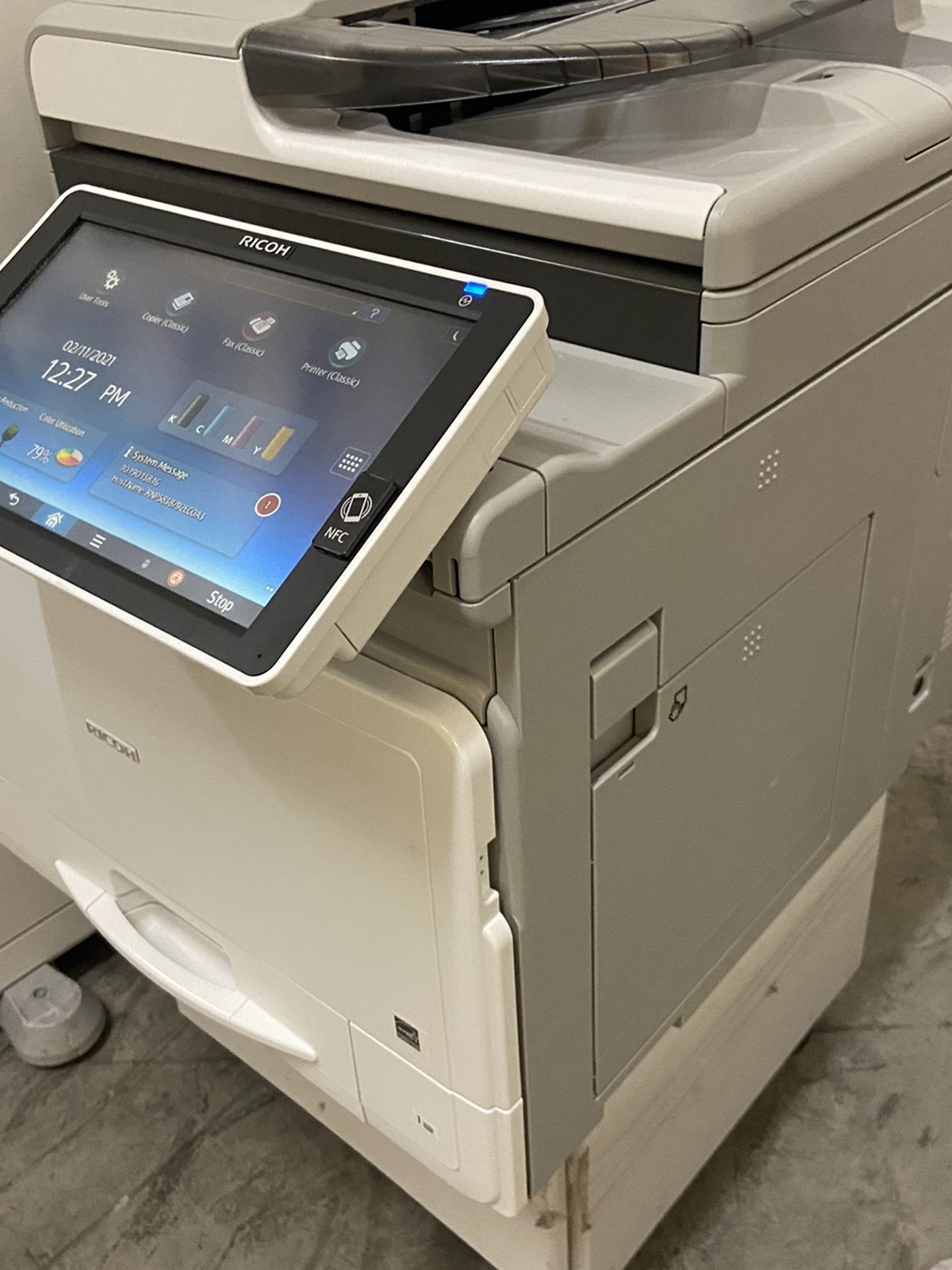 Ricoh MPC307 Color MFP Copier (like New)