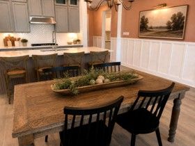 Marquez Solid Wood Dining Set with Leaf