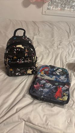 Loungefly Nightmare Before Christmas Mini Backpack Set