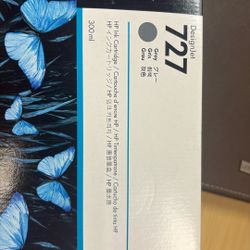 HP Ink Cartridge 727 Gray New 