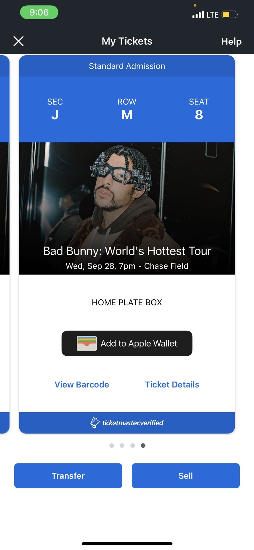 bad bunny tickets!