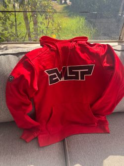 EM Sports- Red sweater (size Small)