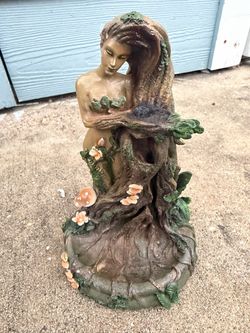 Forest Goddess Tree Nymph Garden Statue