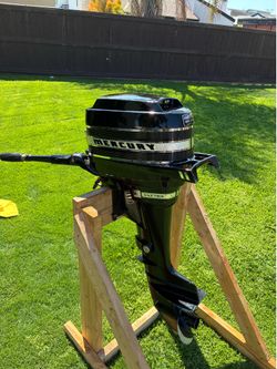 Mercury Merc 60 Outboard Motor 6hp 2 Stroke With Gas Tank