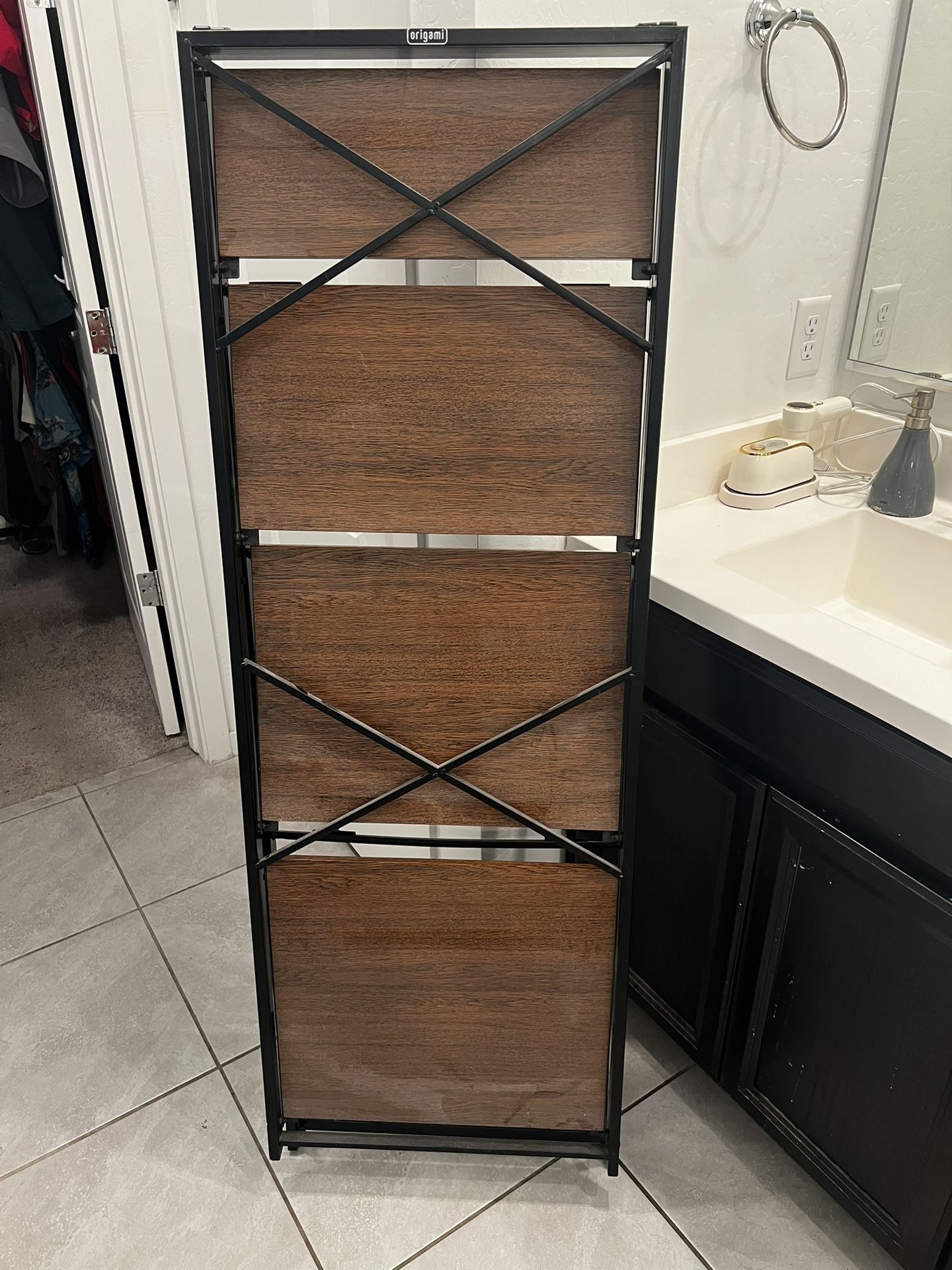 Four Shelve Origami Shelve