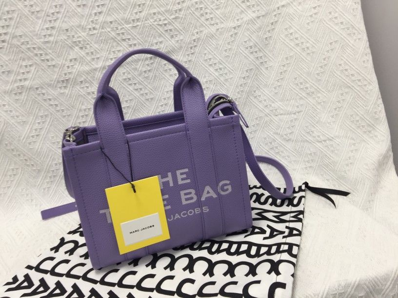 Marc Jacobs the Leather Small Tote Bag Daybreak