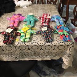 Total Of 8 Dammit Doll .  Long  11 Inches , Width 9 Inches 