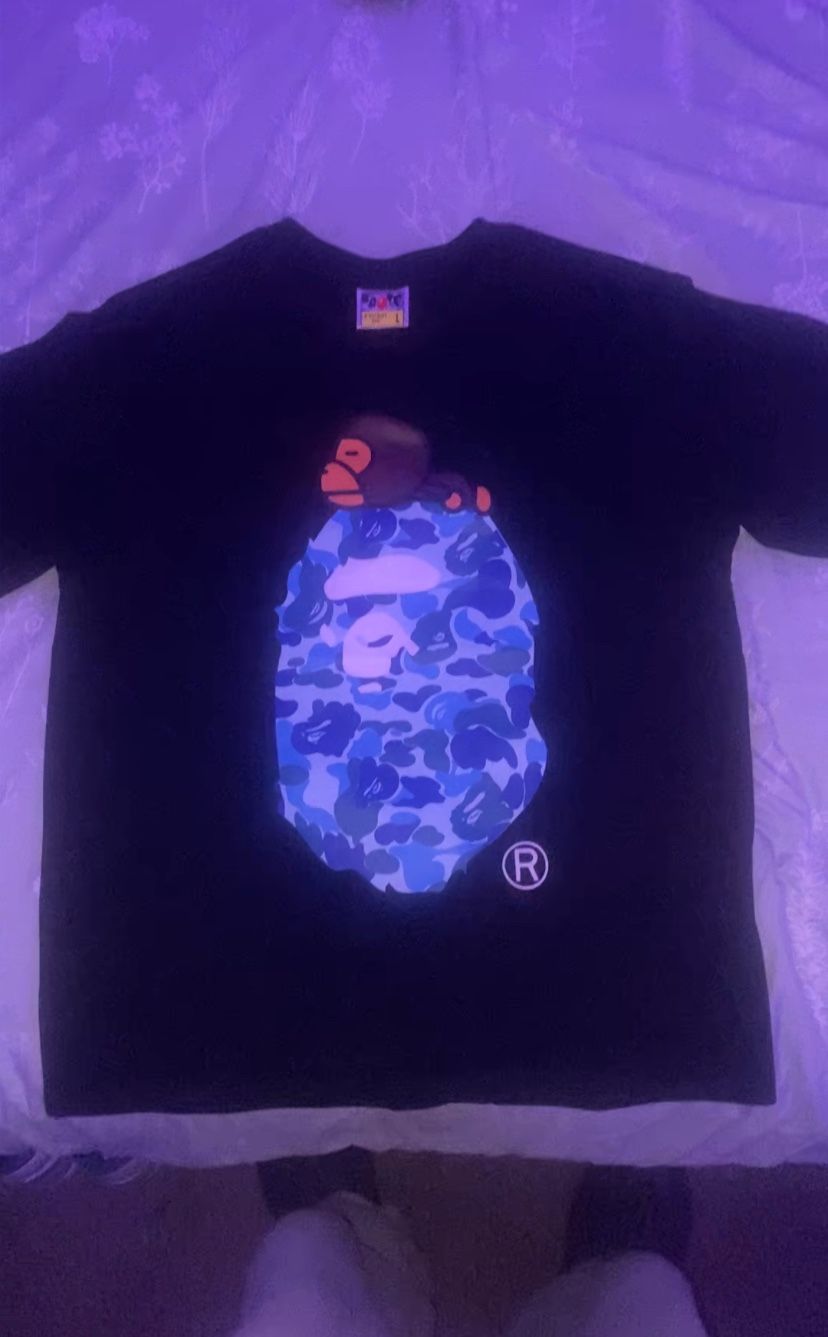 Brand New Bape Shirt With Tag And Bag