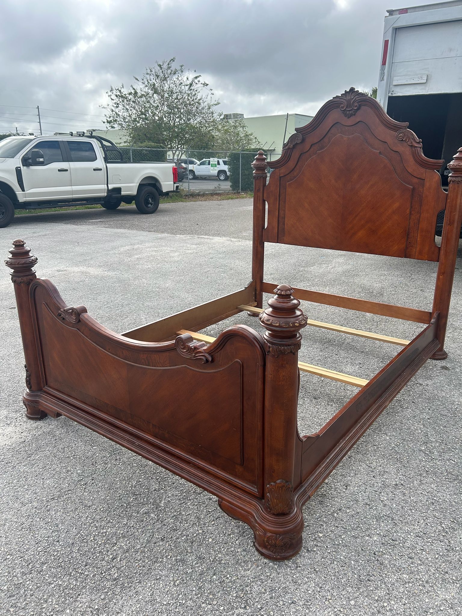 Queen Size Bed Frame β $120