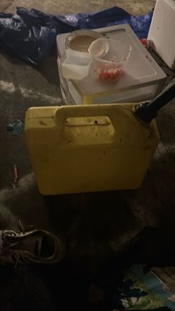 Can of diesel