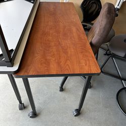 Rolling Tables And Chairs