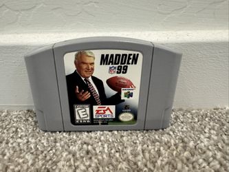 Madden 99 For Nintendo 64