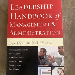 Leadership Handbook of Management & Administration 