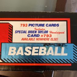 Baseball toppsgold Brien Taylor Card #793