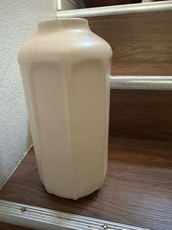 Tall ceramic vase 12”