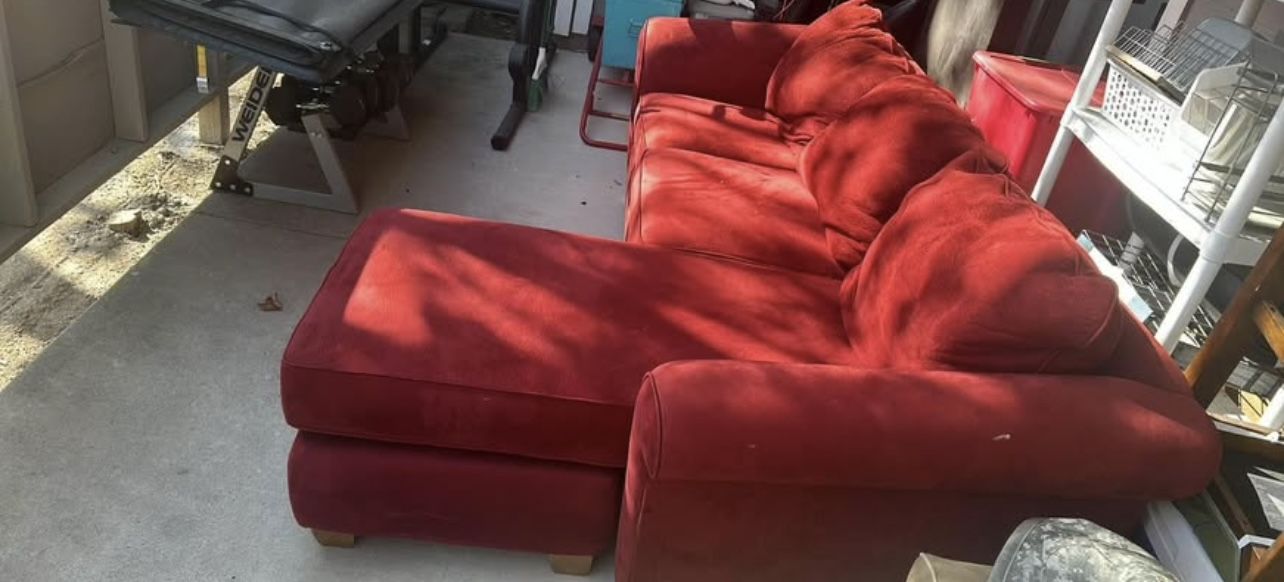 RED COUCH